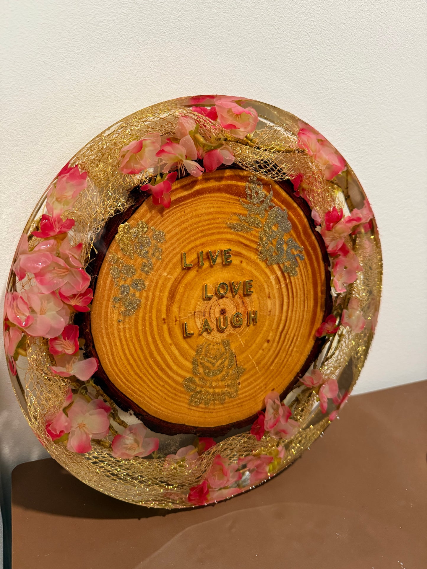 Custom flower preservation (lrg round)